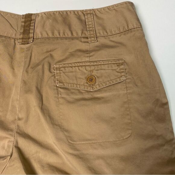 Talbots Signature Tan Chino Capri Jogger Pants Women's Size 4 - Picture 7 of 15